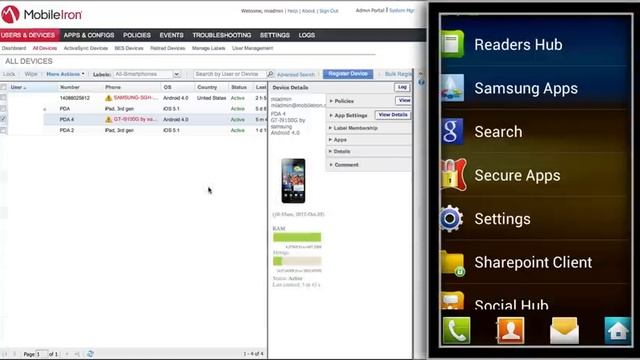 Android Silent Install demo SAFE devices смотреть онлайн
