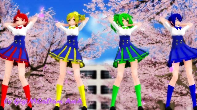 MMD x Yandere Simulator Ghost Dance + Motion DL смотреть онлайн