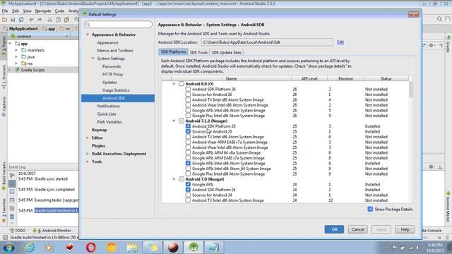 SDK MANAGER AND ANDROID EMULATOR IN ANDROID STUDIO смотреть онлайн
