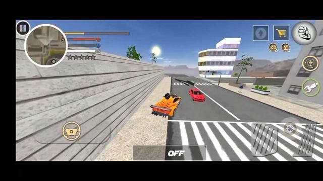 flying iron rop Hero: racing game-car simulator-Gameplay-(Android, ios) смотреть онлайн