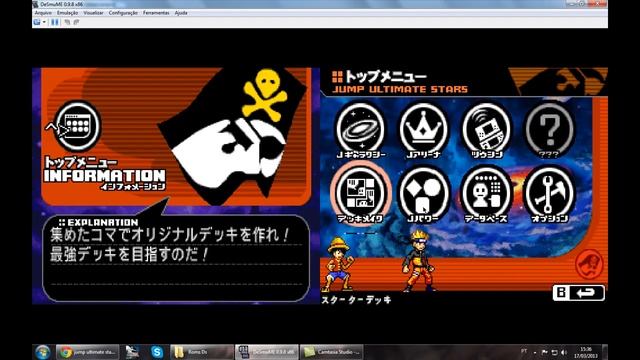 Jump Ultimate Stars Inglês Nintendo Ds Hack Download смотреть онлайн