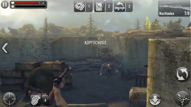 Frontline commando d - day gameplay android смотреть онлайн