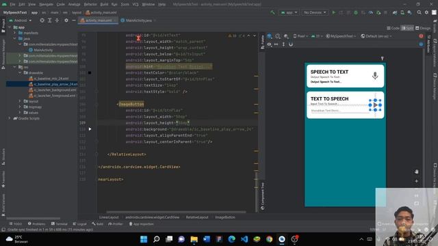 Cara Membuat Aplikasi Speech To Text & Text To Speech Dengan Android Studio смотреть онлайн