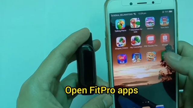 How to Connect M5 Smart watch to FitPro apps Android phone. смотреть онлайн