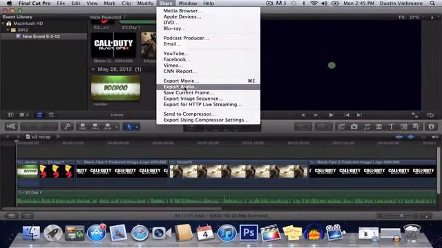 Mac Tuts: Final Cut Pro X Rendering смотреть онлайн