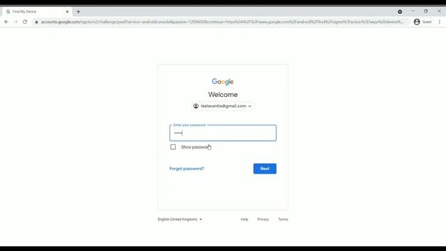How to Reset Remotely With Google Find My device || Unlock Android Phone || смотреть онлайн