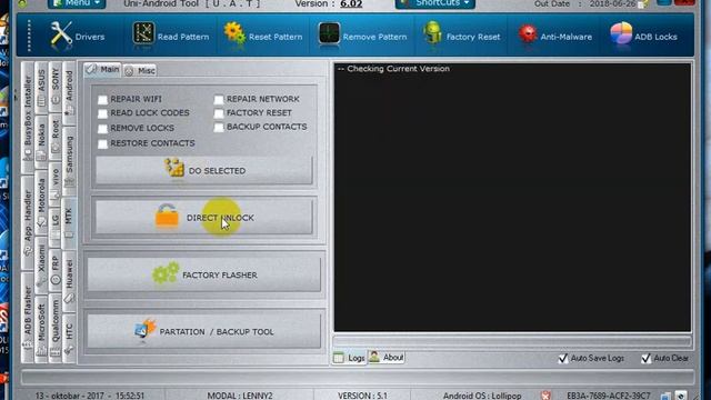 UNLOCK DONE!! MTK_wiko lenny 2 unlock done by UAT/Uni Android Tool смотреть онлайн