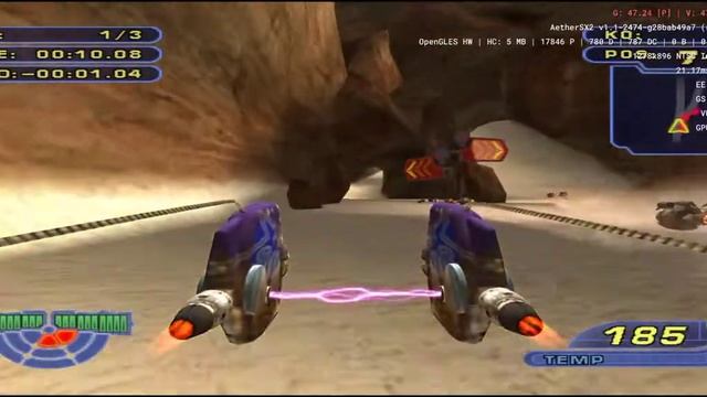 Star Wars - Racer Revenge - Aethersx2 Android PS2 Emulator SD888 Realme GT смотреть онлайн