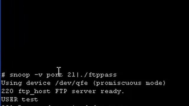 How Simple Is FTP Password Snooping? смотреть онлайн