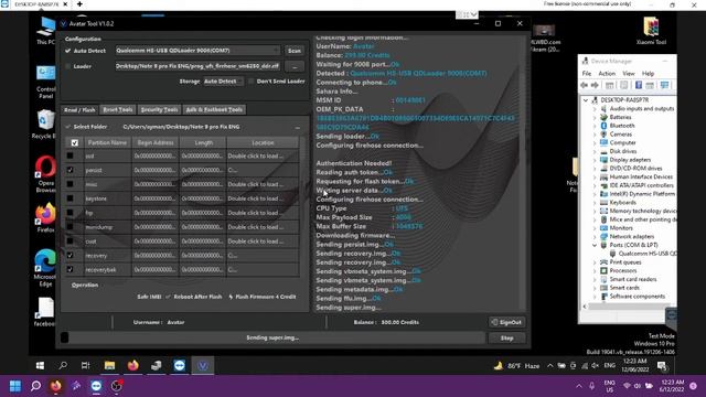 Redmi Note 9 Pro ENG Flash By Avatar Auth Tool | AAT смотреть онлайн