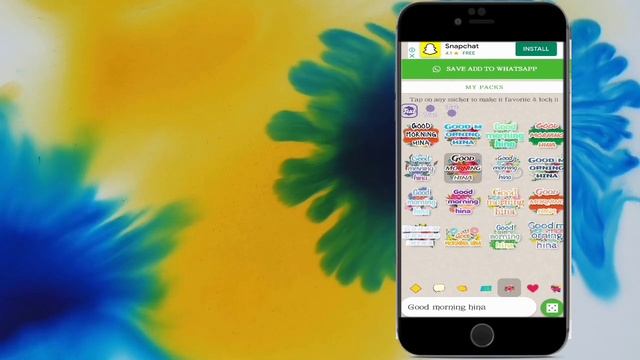 How to make yours own whatsapp text sticker with yours mobile смотреть онлайн