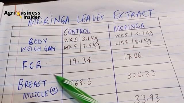 8 KGS Chicken WEIGHT GAIN in 56 DAYS After Putting This NATURAL PLANT EXTRACT (Moringa) смотреть онлайн