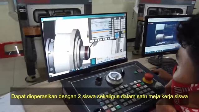 AMCOTRAIN CNC Simulator смотреть онлайн