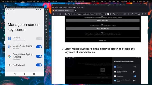 Change default keyboard on Android TV , Fire TV , Fire tablet , Android phone смотреть онлайн