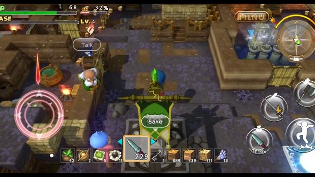 [Walkthrough Part 19] Dragon Quest: Builders (Android Version) Maximum Graphic Settings смотреть онлайн