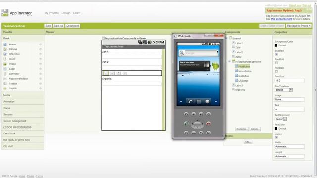 AppInventor - Eigene Android Apps basteln Teil 2 смотреть онлайн
