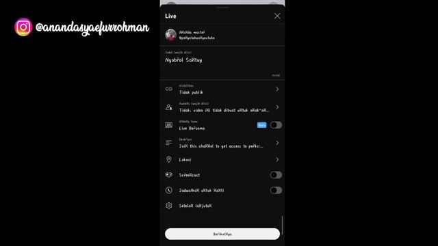 Terbaru!!! Cara Live Streaming Di YouTube смотреть онлайн