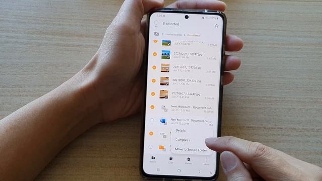 Galaxy S21/Ultra/Plus: How to Compress Files in My Files смотреть онлайн