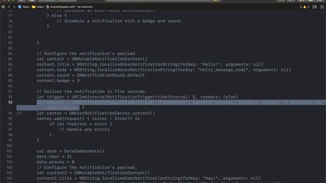 Local notification in iOS Swift 5 | Tamil | How to schedule a Notification Locally from Your App? смотреть онлайн