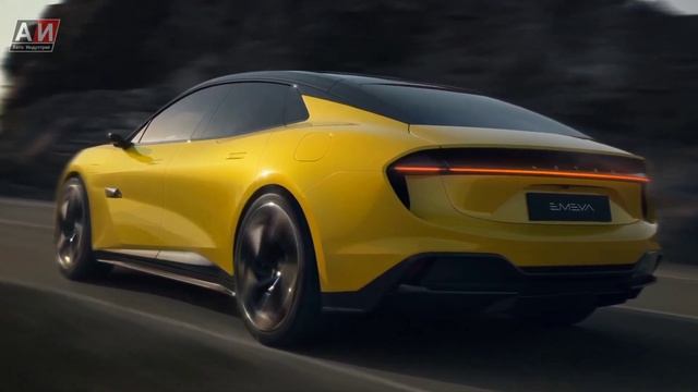 Lotus Emeya - первый за 30 лет седан Lotus смотреть онлайн