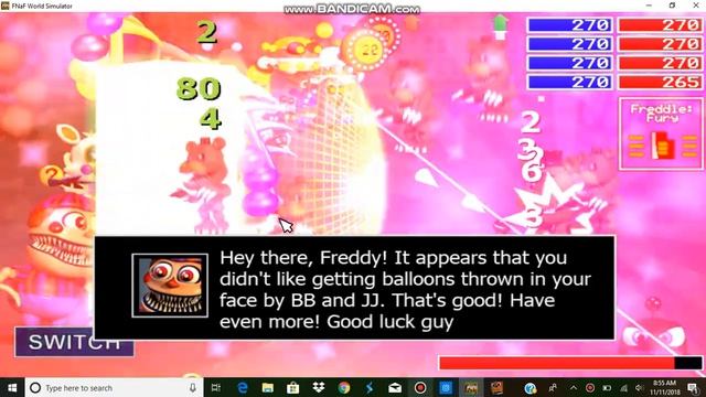 Fnaf world Simulator: Freddy Boss fight смотреть онлайн