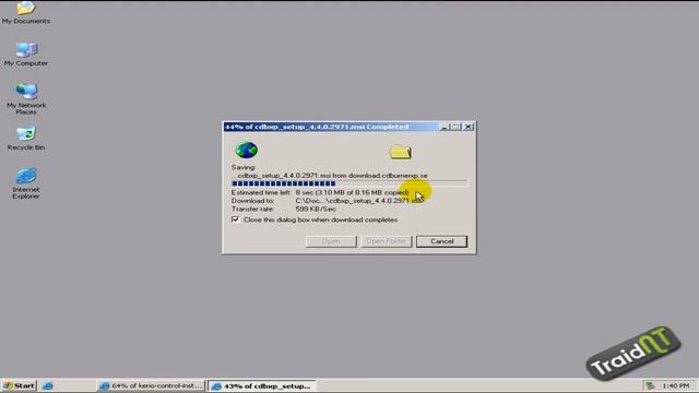 شرح حرق ملف kerio control iso على CD + شرح التحميل смотреть онлайн