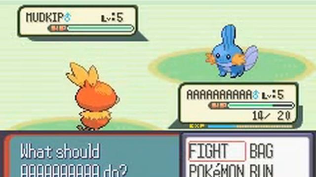 Pokemon Sapphire: Bad Egg Select Glitch Revised смотреть онлайн