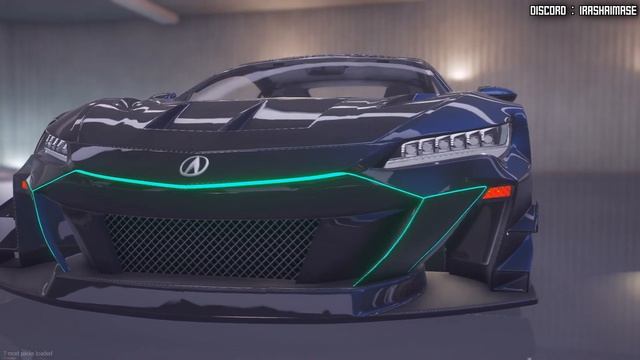 Acura NSX 2022 DRAGON By HolmoDesign [IRASHAIMASE] смотреть онлайн