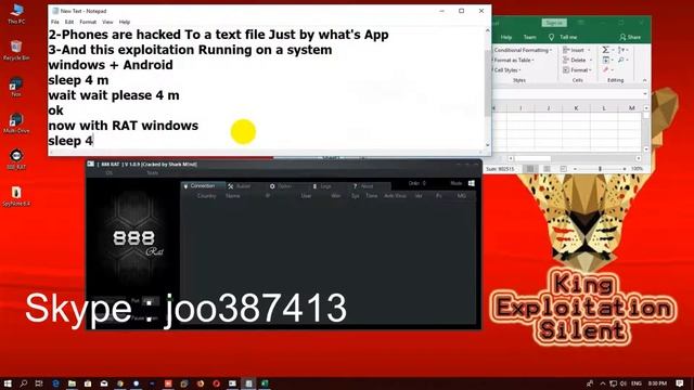 Silent Exploit Word docx PDF Excel Android PC Builder FUD 2019 смотреть онлайн