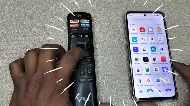how to check vu android led tv remote| vu android tv ka remote kaise check karen смотреть онлайн
