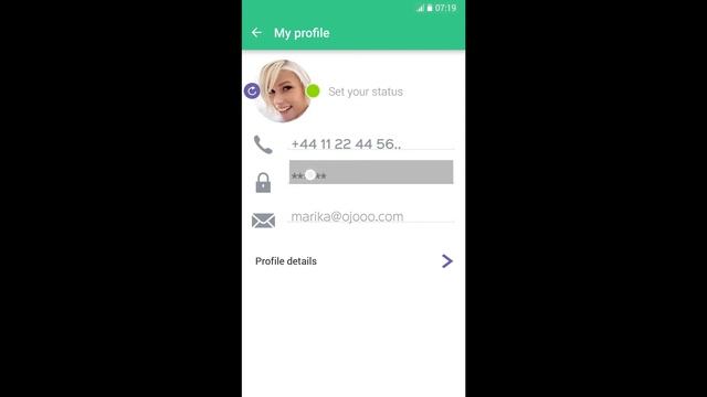 Ojooo App FAQ Android - Change password смотреть онлайн