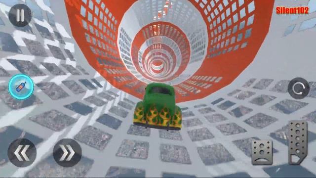 Classic Car Stunt Games: Mega Ramp Stunt Car Games - Android Gameplay смотреть онлайн