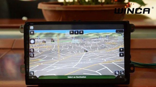 WINCA S200 Android system operate video(with details)