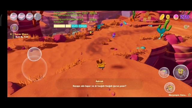 SPONGEBOB THE COSMIC SHAKE ANDROID | SNAPDRAGON 732G POCO X3 NFC GAMEPLAY смотреть онлайн
