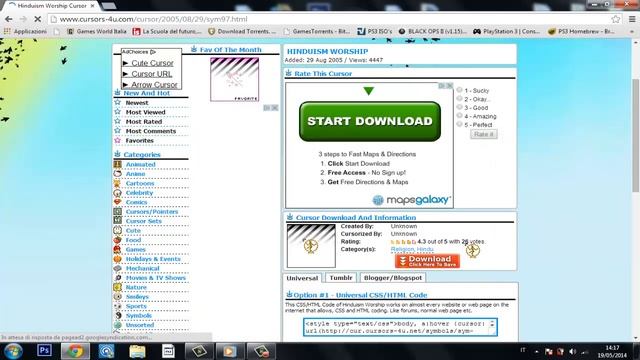 modificare il puntatore del Mouse Windows 8/7/Vista/Xp смотреть онлайн