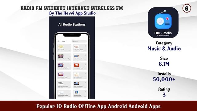 Popular 10 Radio Offline App Android Android Apps смотреть онлайн