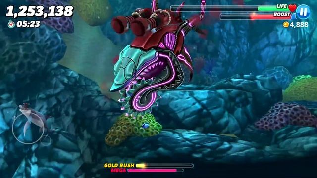 NEW NEON BUZZ SKIN UNLOCKED (HUNGRY SHARK WORLD) смотреть онлайн