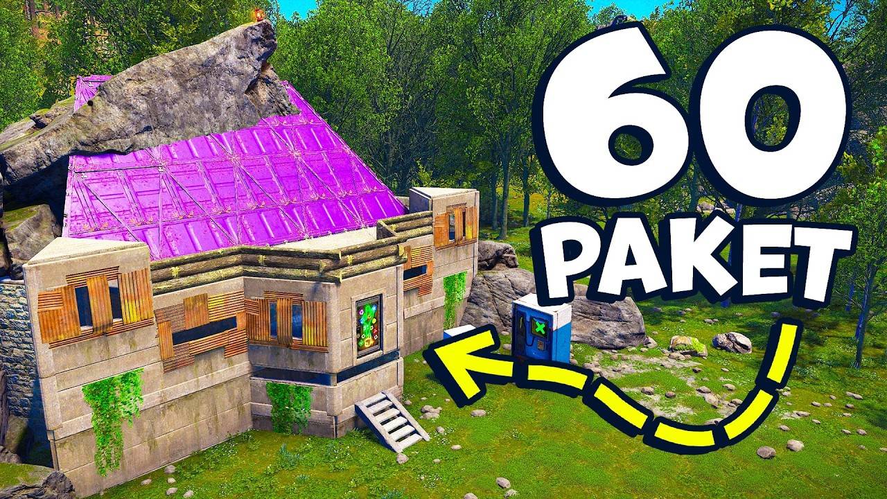 ДВОЙНОЙ БУНКЕР в НОВОЙ СКАЛЕ в раст rust смотреть онлайн