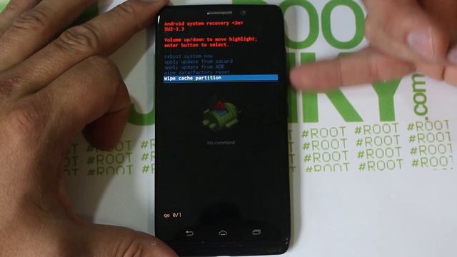 Motorola Droid Ultra Factory Reset in Stock Recovery смотреть онлайн