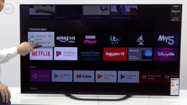 Sony KD55AG8BU 55 inch OLED UHD 4K Smart Television 2019 (AG8 range) смотреть онлайн