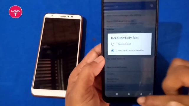 How to change font style on lava devices/ Font style kaise change kare смотреть онлайн