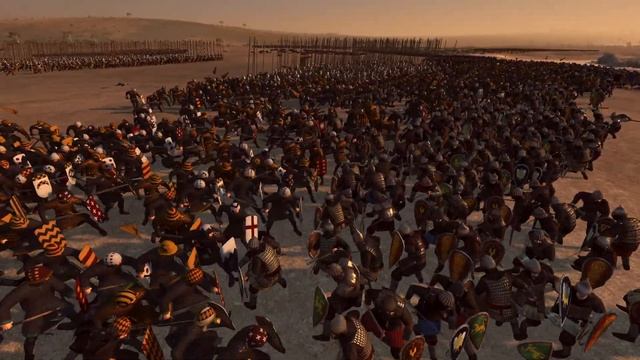 Massive Battle | Crown of Aragon vs Golden Horde | cinematic total war смотреть онлайн