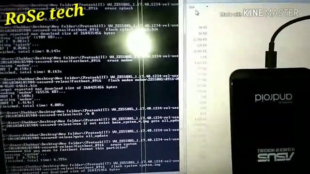How to Flash Asus Zenfone 2 laser (ZOOLD) Hand on logo by RoSe tech смотреть онлайн