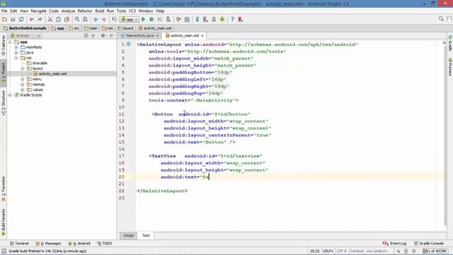 How to use Butterknife for view injection in android смотреть онлайн