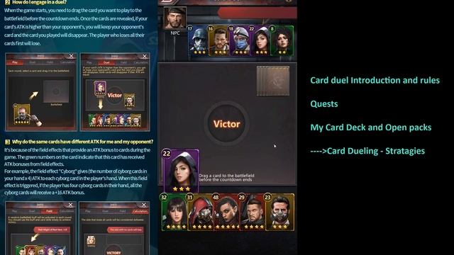 Puzzles & Survival - NEW Card Duel Event!