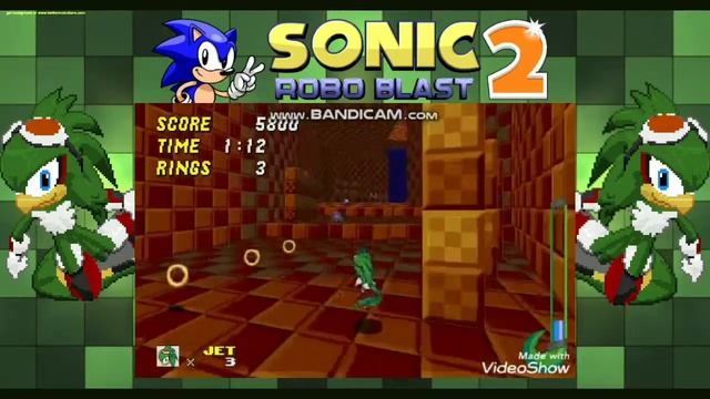 Sonic Robo Blast 2 Mods - Jet The Hawk - Gameplay смотреть онлайн
