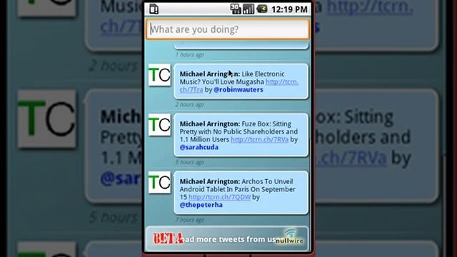 YapYap! Preview of Twitter client for Android смотреть онлайн