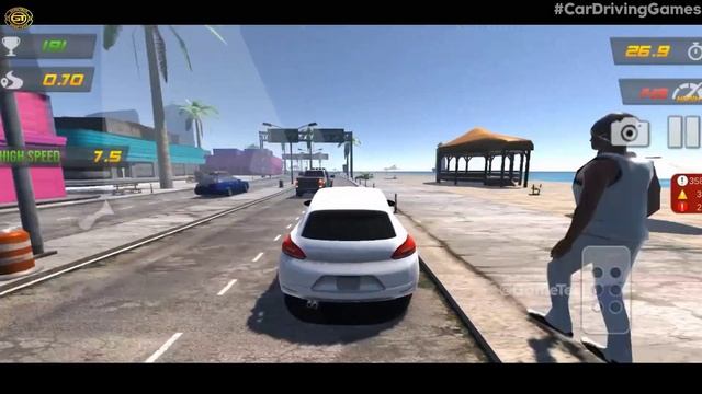 Top 5 *Realistic* Car Driving Games For Android l Best car driving games android 2022 смотреть онлайн