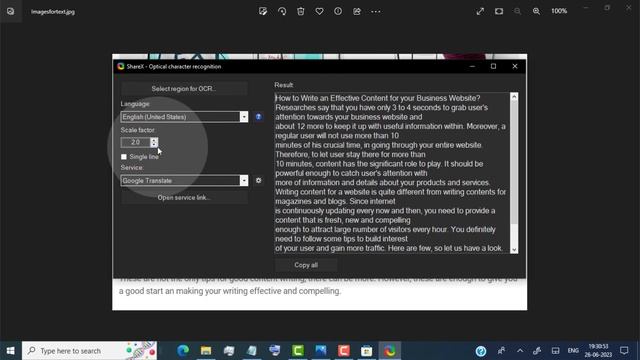 How to Copy Text from Image using ShareX Windows Laptop PC смотреть онлайн