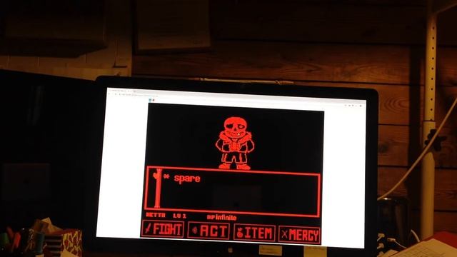 Underfell Sans Fight:With Infinite HP:Spare Ending смотреть онлайн